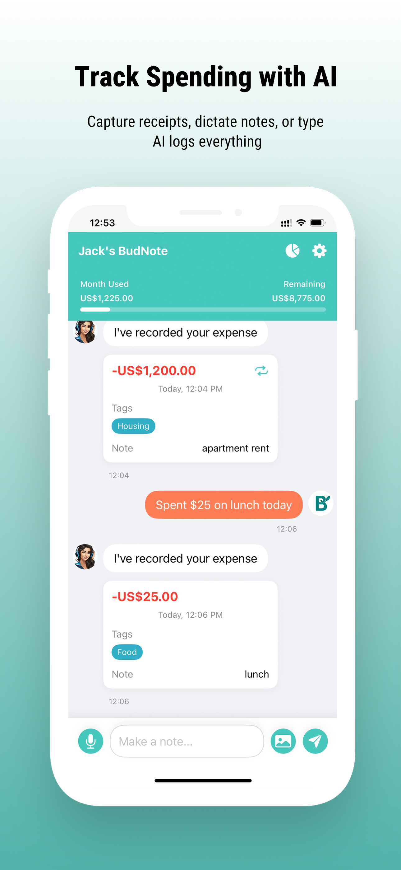 Expense Tracking